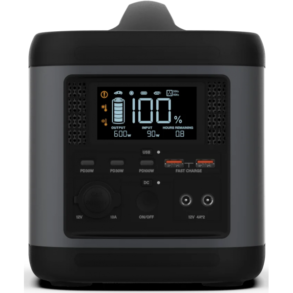 Vinnic POLLUX PS600W-518Wh 140,000mAh 大容量流動充電站 (黑)